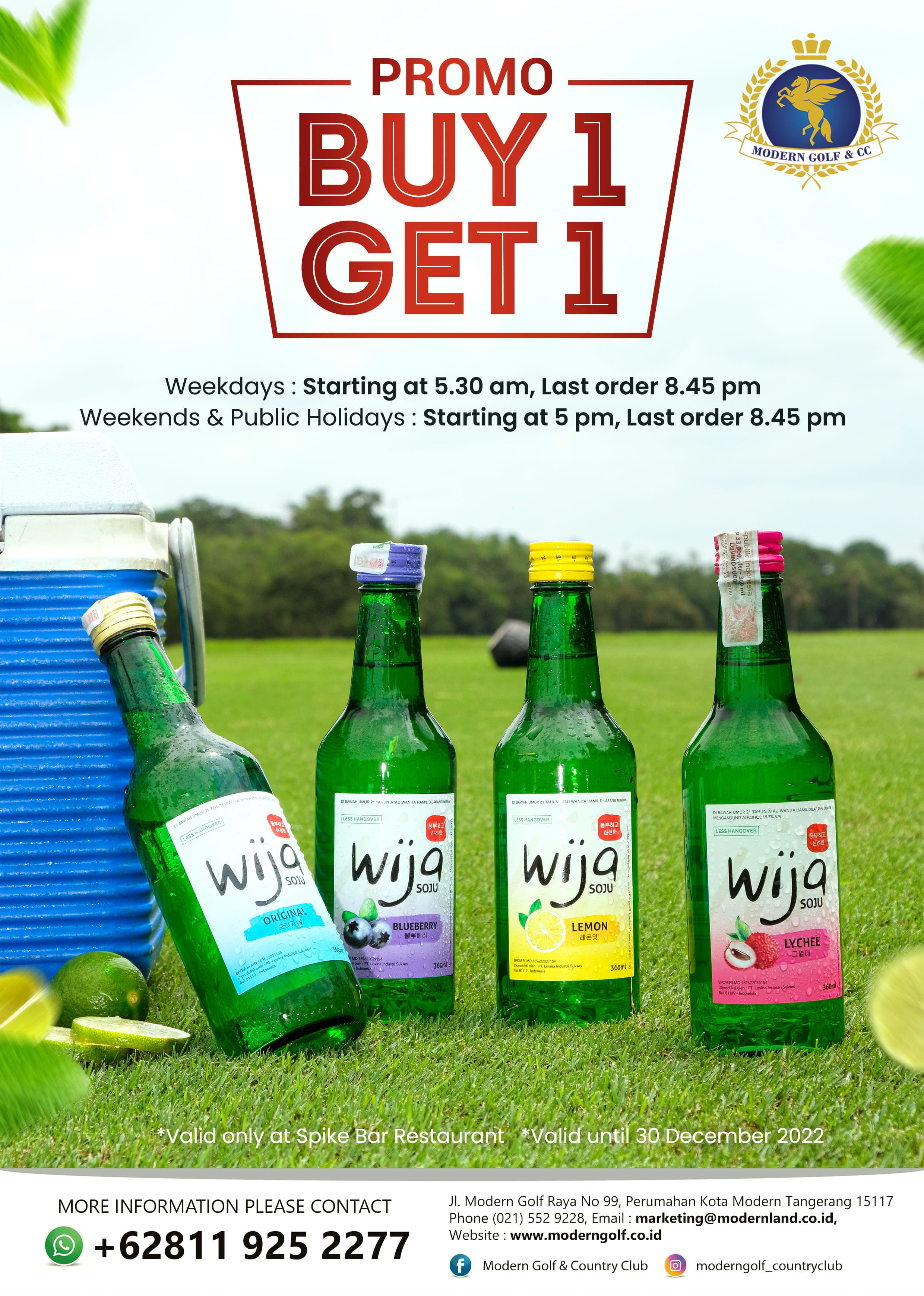 Wija Soju Buy 1 Get 1 Free Promo